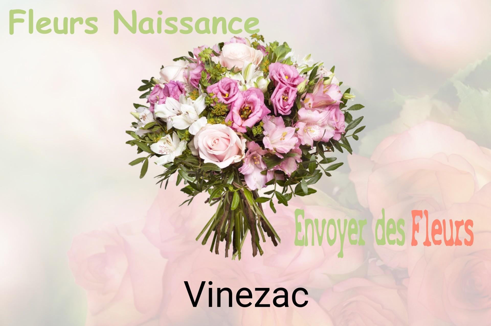 Bouquet de fleurs de naissance livré à Vinezac